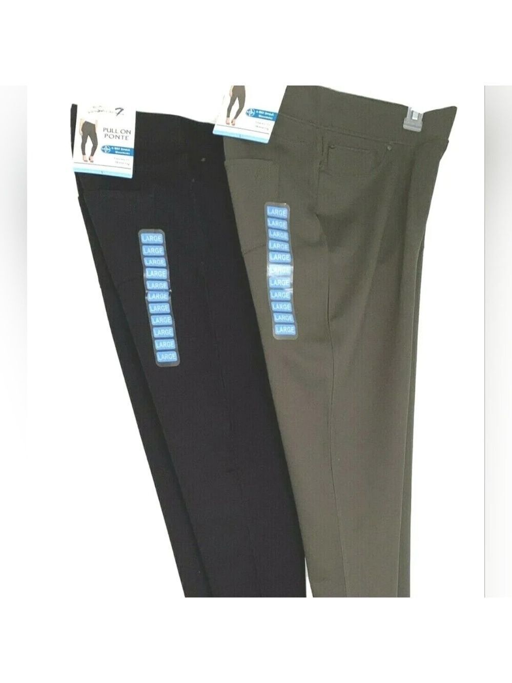 Seven7 Ponte Leggings Four Way Stretch Pull On - Picture 4 of 5
